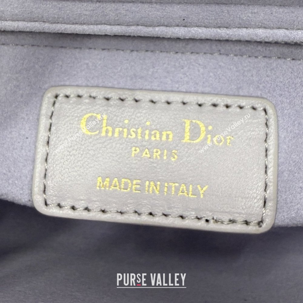 Dior Classic Mini Lady Dior Bag in Cannage Lambskin Dreamy Purple 2026 M0505 0409 (BF-260409042)