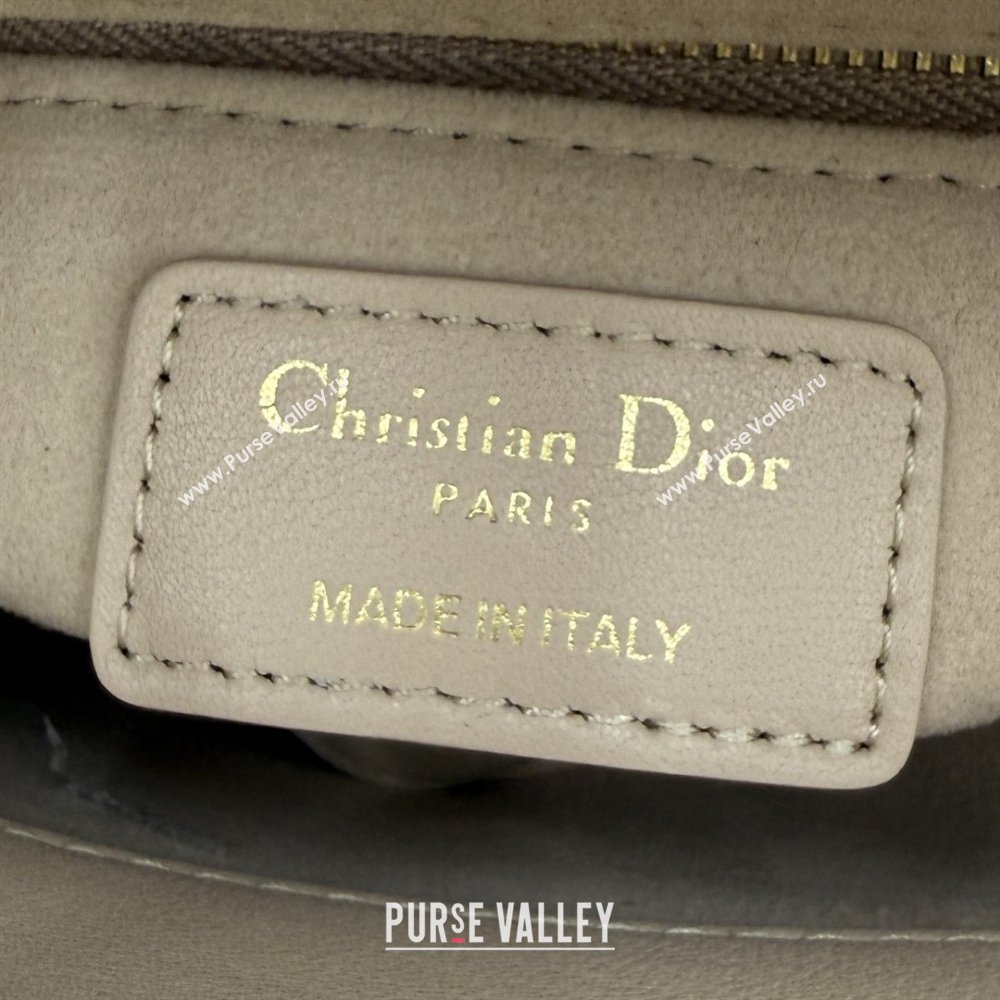 Dior Classic Mini Lady Dior Bag in Cannage Lambskin Caramel Beige 2026 M0505 0409 (BF-260409023)