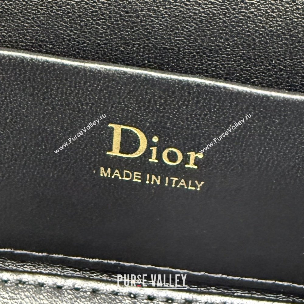 Dior Mini Vanity Bag in Cannage Lambskin Black 2026 S2603 (BF-260409074)