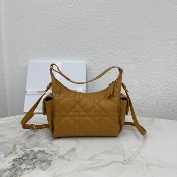Dior Medium D-Dream Bag in Macrocannage Lambskin Gold-Tone 2025 M6323 (XXG-250806014)