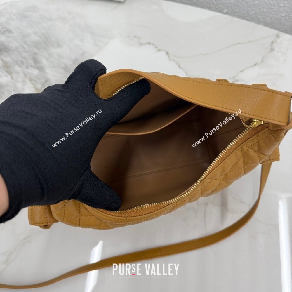 Dior Medium D-Dream Bag in Macrocannage Lambskin Gold-Tone 2025 M6323 (XXG-250806014)