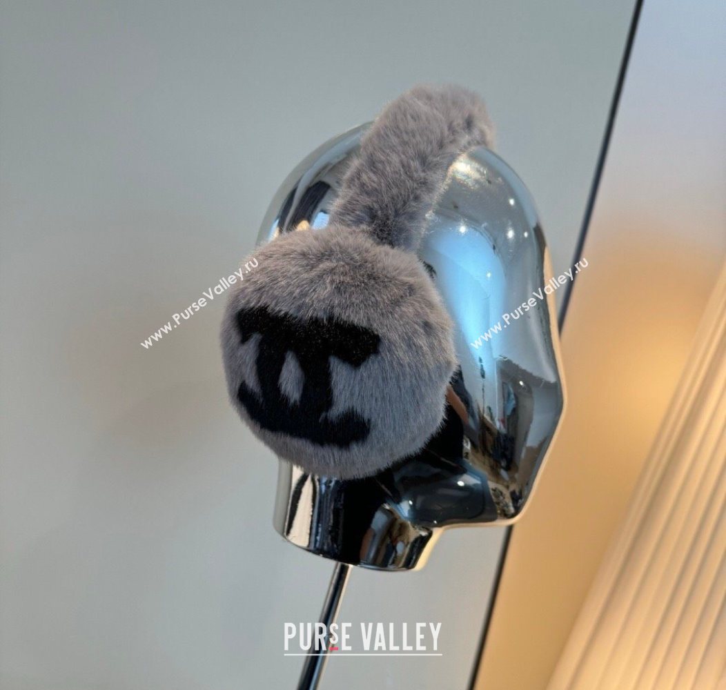 Chanel Earmuff Grey/Black 2026 CH010509 (XMN-260105025)
