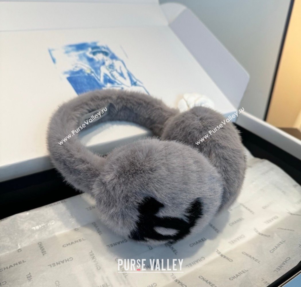 Chanel Earmuff Grey/Black 2026 CH010509 (XMN-260105025)