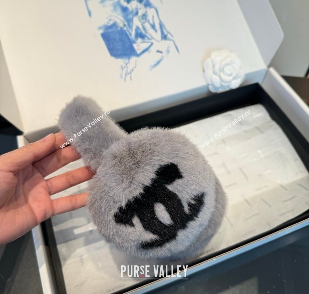 Chanel Earmuff Grey/Black 2026 CH010509 (XMN-260105025)