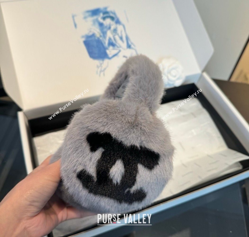 Chanel Earmuff Grey/Black 2026 CH010509 (XMN-260105025)