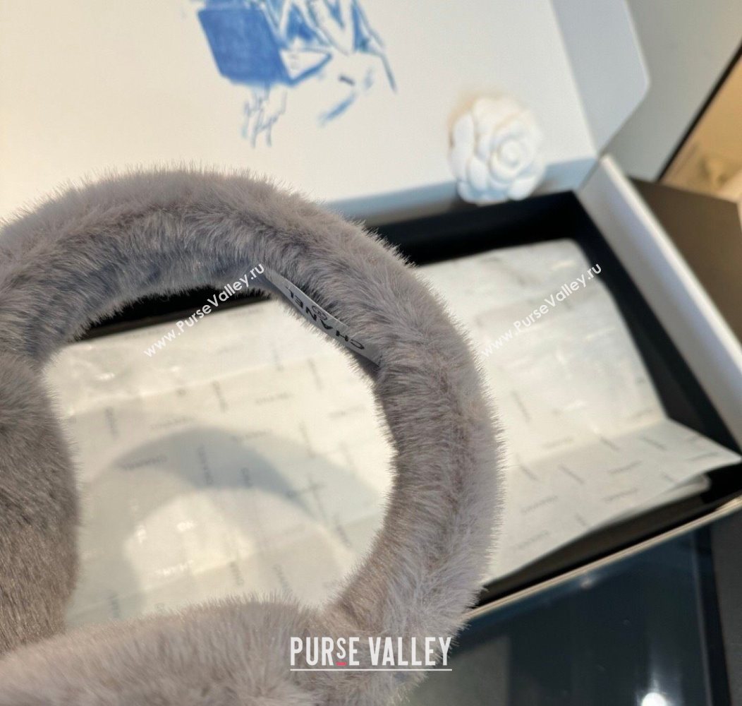 Chanel Earmuff Grey/Black 2026 CH010509 (XMN-260105025)