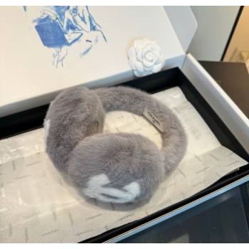 Chanel Earmuff Grey/White 2026 CH010509 (XMN-260105026)