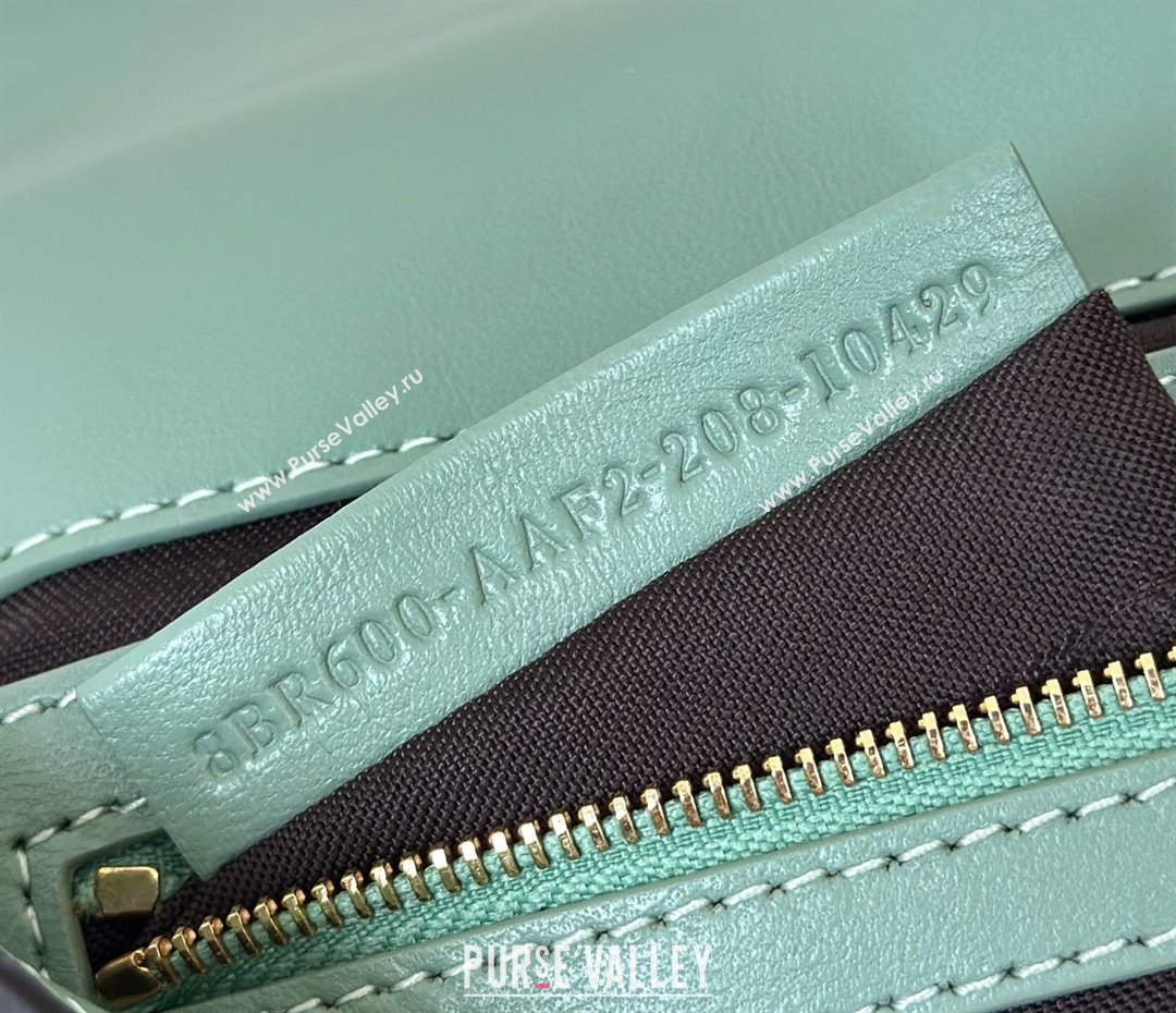 Fendi Baguette Medium Nappa Leather Bag Green 0135M 20250628 (CL-250628013)