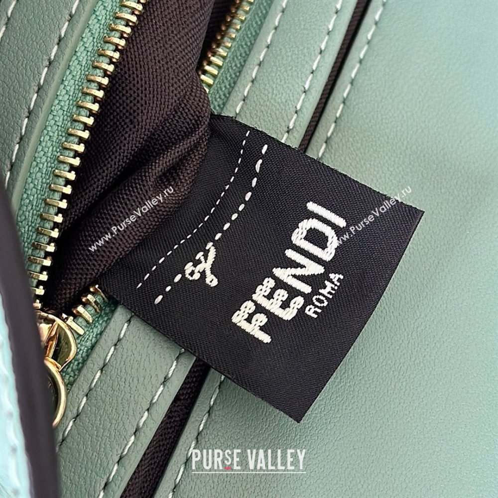 Fendi Baguette Medium Nappa Leather Bag Green 0135M 20250628 (CL-250628013)