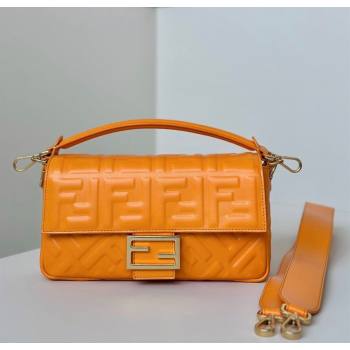 Fendi Baguette Medium Nappa Leather Bag 0135M Light Orange 2025 0807 (CL-250807010)