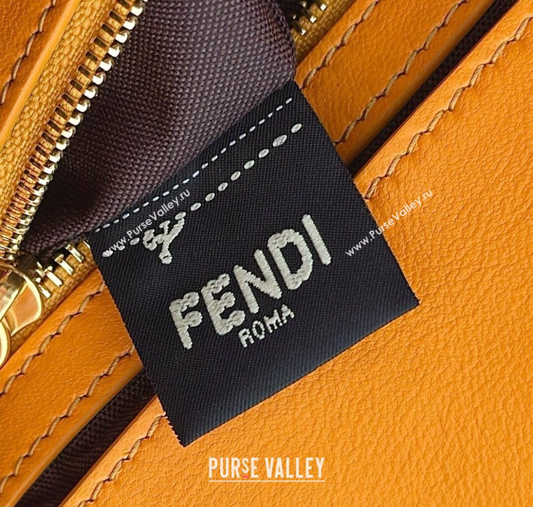 Fendi Baguette Medium Nappa Leather Bag 0135M Light Orange 2025 0807 (CL-250807010)