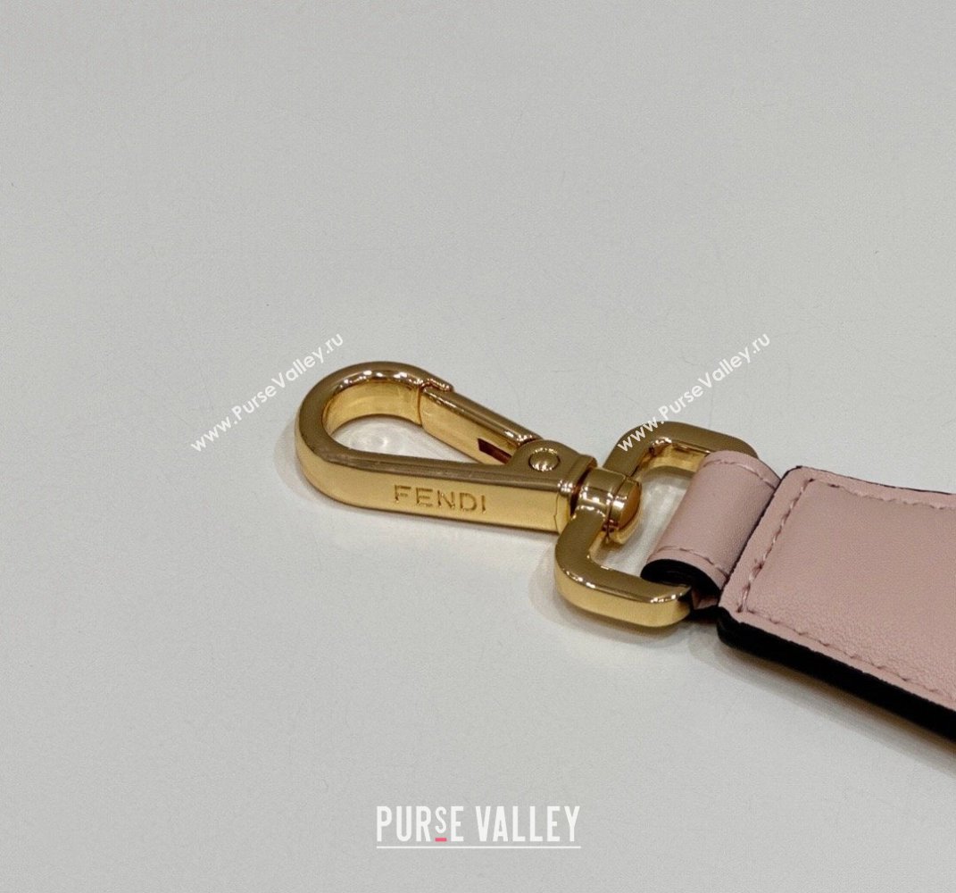 Fendi Strap You Canvas FF Shoulder Strap 4x133cm Light Pink 2024 913 (CL-240219116)