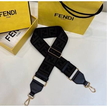 Fendi Strap You Canvas FF Shoulder Strap 140cm Navy Blue 2024 907 (CL-240219095)