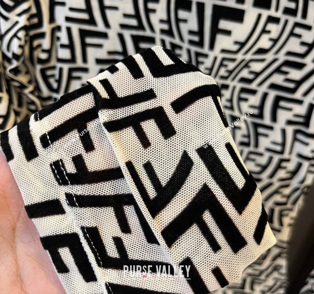 Fendi Long Sleeve Swimwear Light Beige/Black 2024 0307 (XMN-240307001)