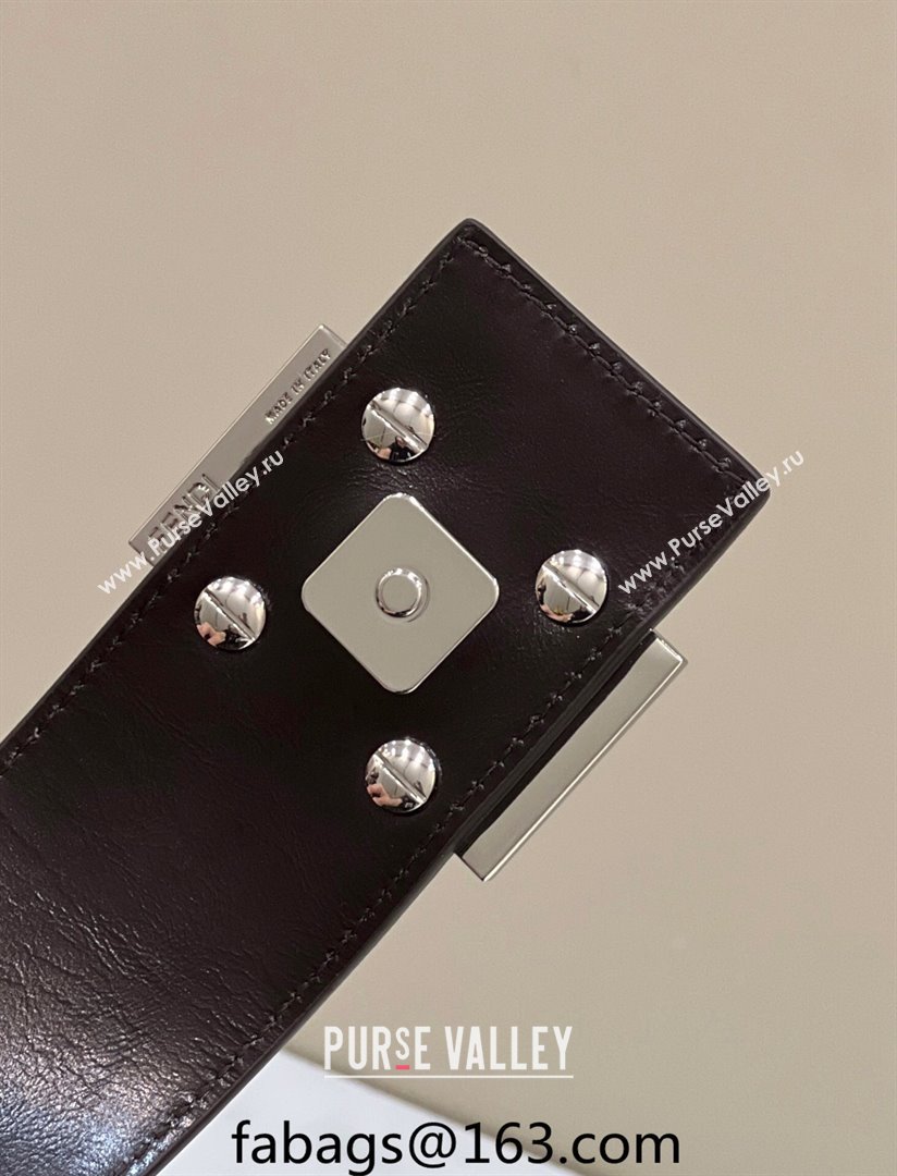 Fendi Baguette Mini Tote Bag in Brown FF Fabric 2024 8316S (CL-240312075)