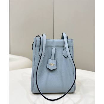 Fendi Origami Mini Bag in Leather that can be transformed Light Blue 2024 8626 TOP (CL-240416019)