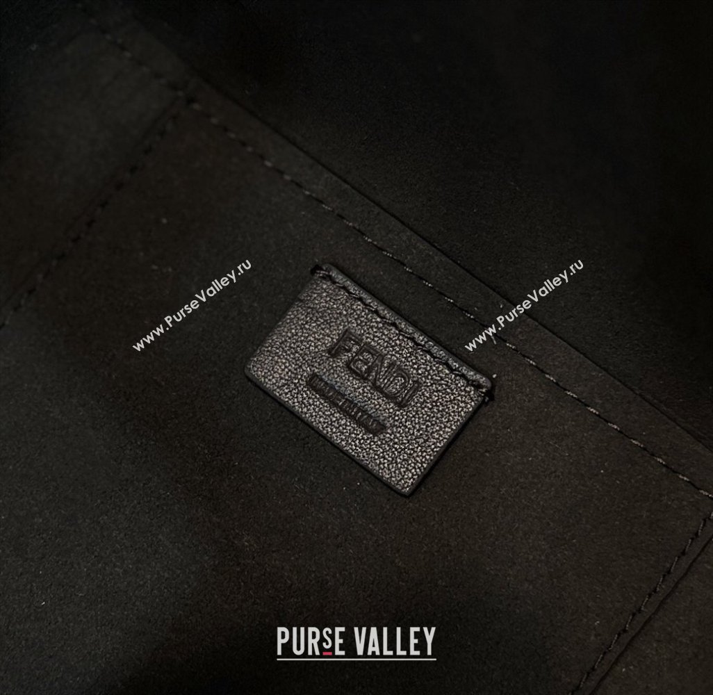 Fendi Origami Mini Bag in Leather that can be transformed Grey Blue 2024 8626 TOP (CL-240416020)