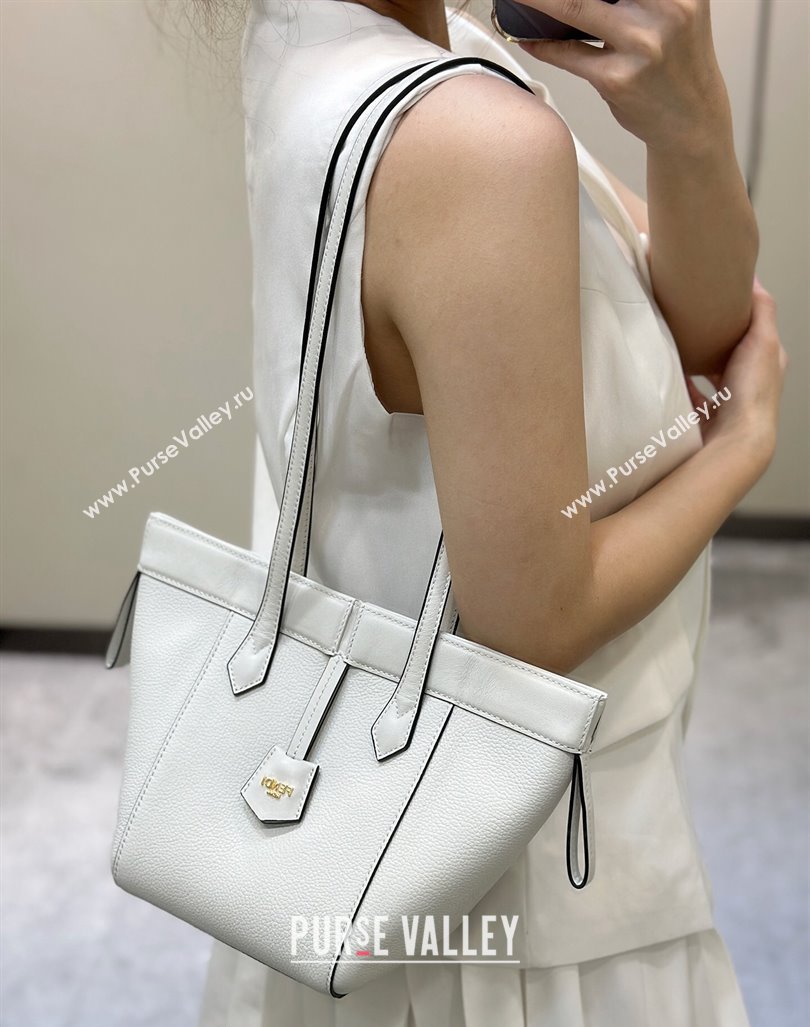 Fendi Origami Mini Bag in Leather that can be transformed White 2024 8626 TOP (CL-240416021)