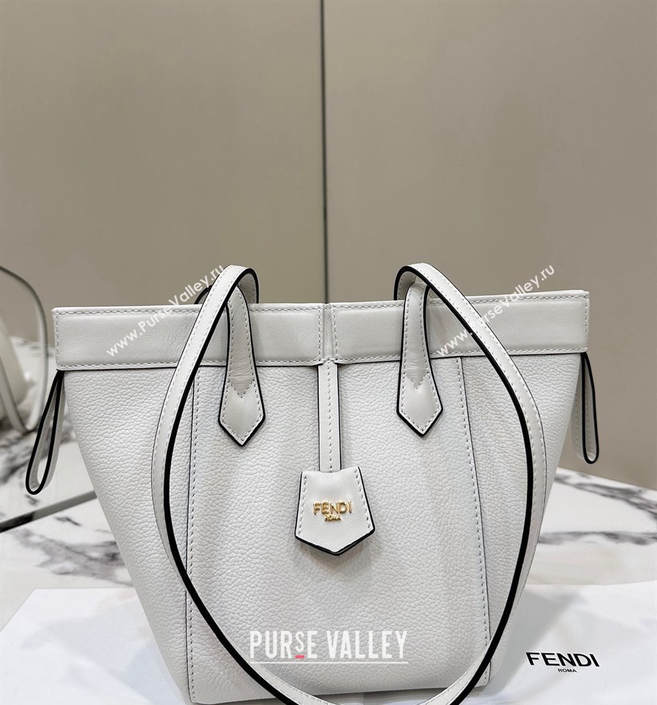 Fendi Origami Mini Bag in Leather that can be transformed White 2024 8626 TOP (CL-240416021)