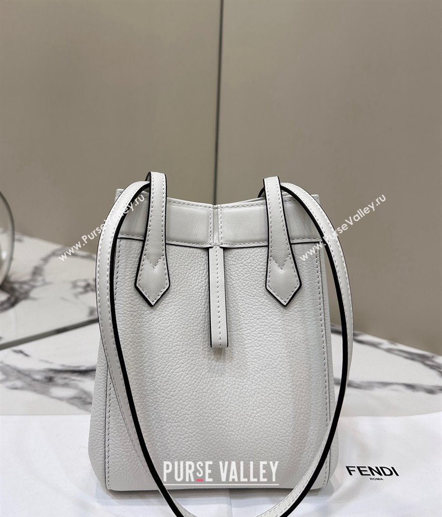 Fendi Origami Mini Bag in Leather that can be transformed White 2024 8626 TOP (CL-240416021)