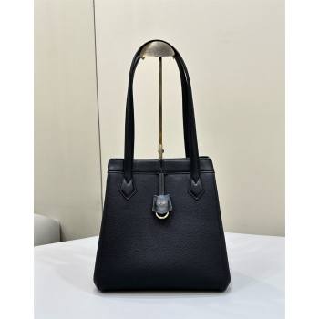 Fendi Origami Medium Bag in Leather that can be transformed Black 2024 8626 TOP (CL-240416026)