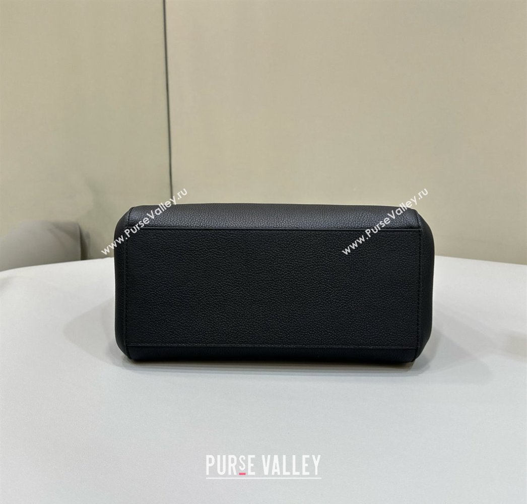 Fendi Origami Medium Bag in Leather that can be transformed Black 2024 8626 TOP (CL-240416026)