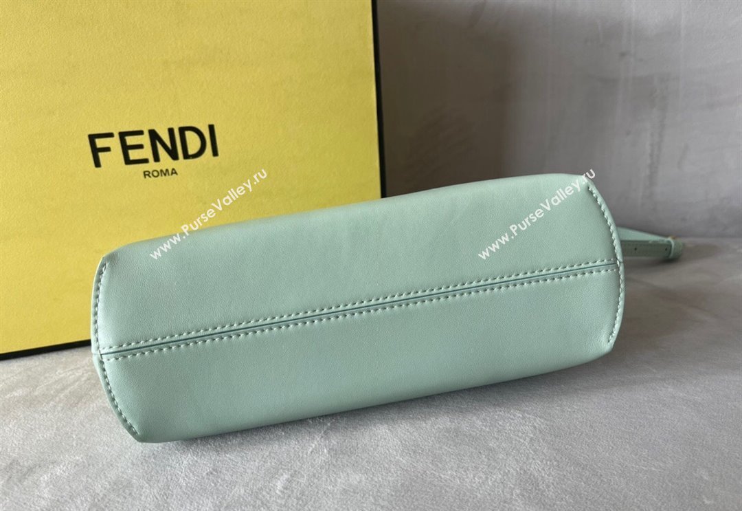 Fendi First Small Leather Bag Light Green 2024 0523 (AF-240523095)