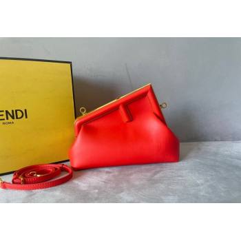 Fendi First Small Leather Bag Red 2024 0523 (AF-240523099)
