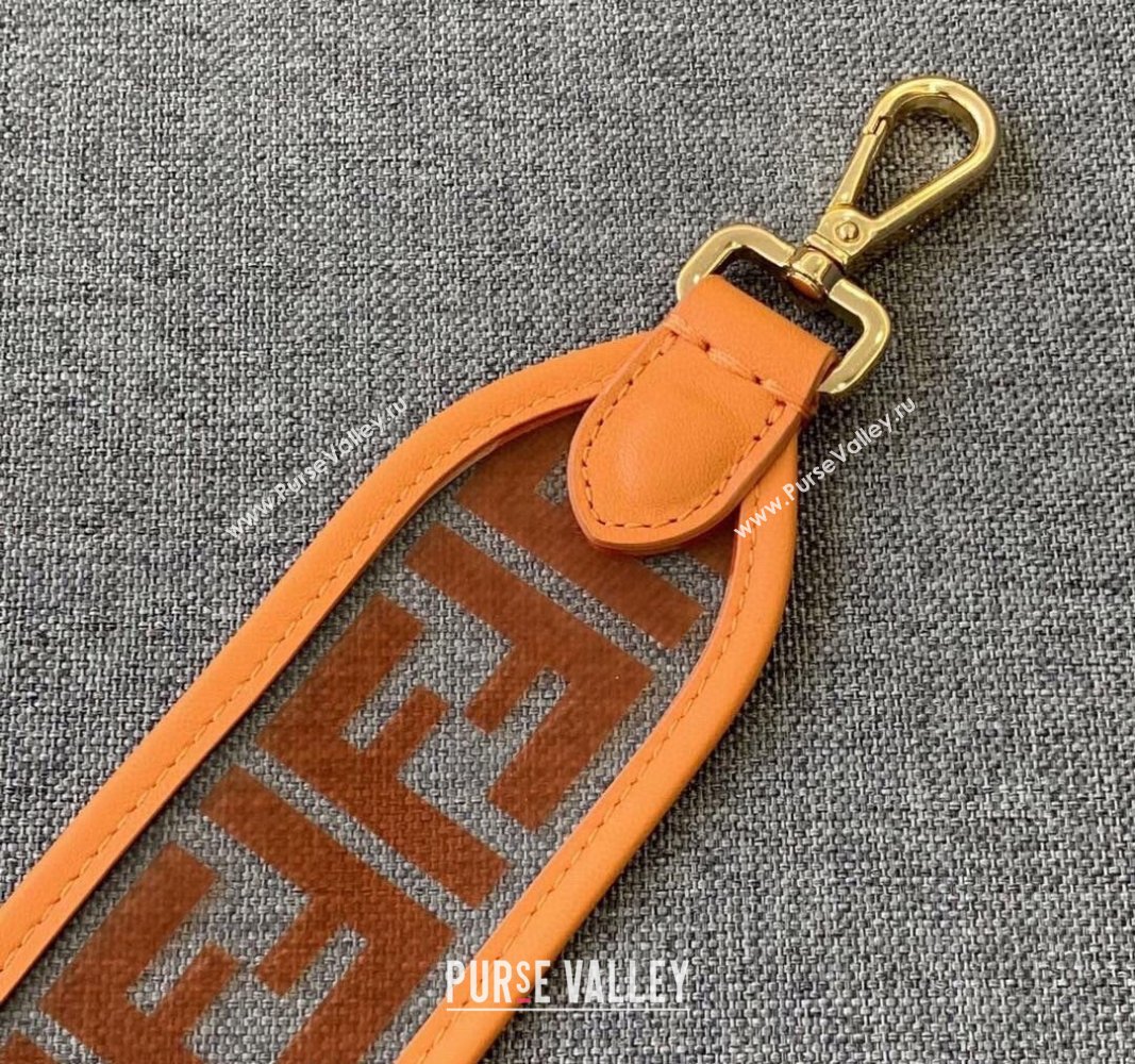 Fendi Strap You Clear Shoulder Strap Orange 2024 ( No Refund or Change) (CL-240523112)