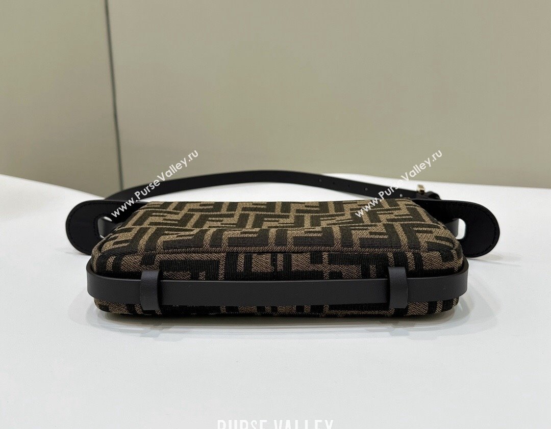 Fendi Simply Small Hobo bag in FF Fabric 2024 8662 (CL-240715103)