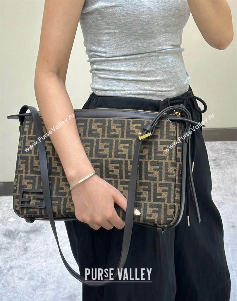 Fendi Simply Large Hobo bag in FF Fabric 2024 8662 (CL-240715102)