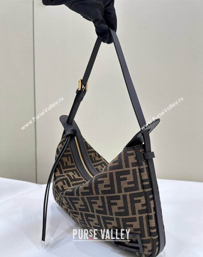 Fendi Simply Large Hobo bag in FF Fabric 2024 8662 (CL-240715102)