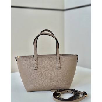 Fendi Roll Mini Tote bag in Calfskin Leather Grey 2024 8655 (CL-241102008)