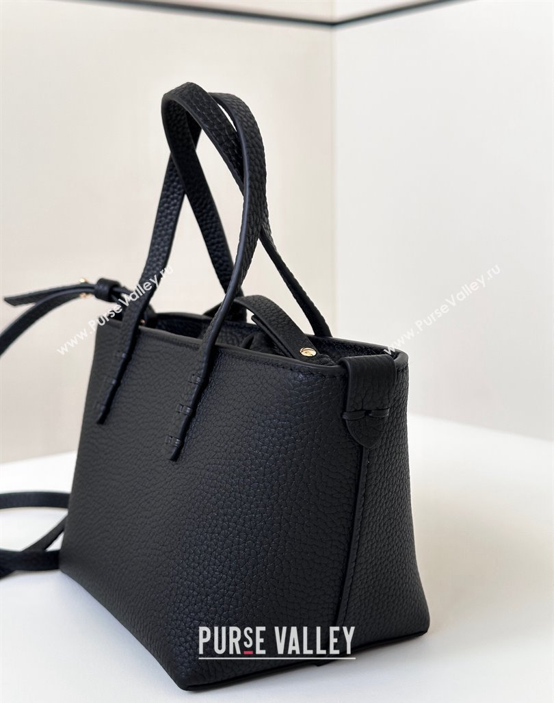 Fendi Roll Mini Tote bag in Calfskin Leather Black 2024 8655 (CL-241102009)