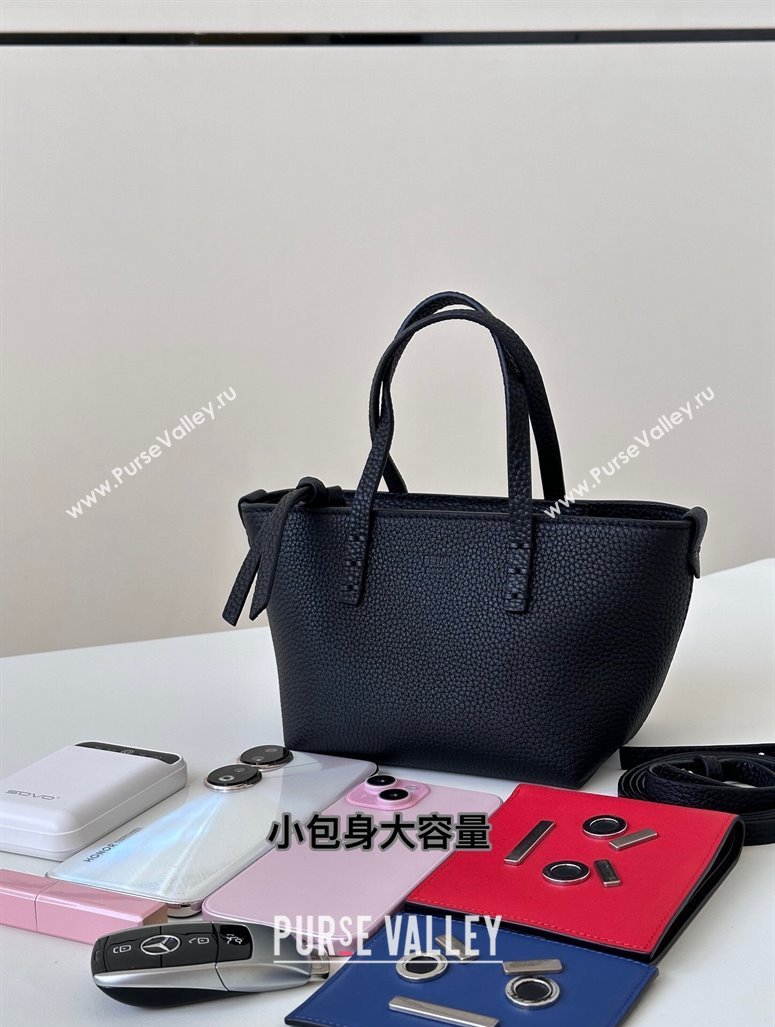 Fendi Roll Mini Tote bag in Calfskin Leather Black 2024 8655 (CL-241102009)