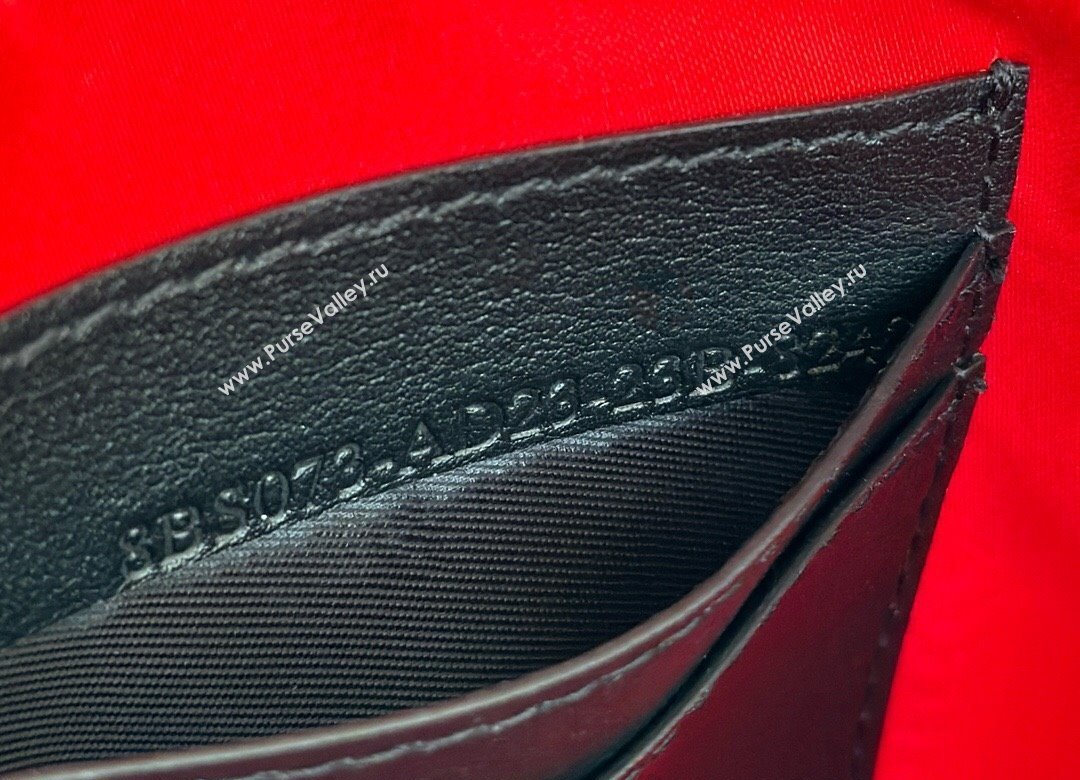 Fendi Lunar New Year Baguette Pouch Mini Bag in Black Leather with Fendi Yellow Eyes 2025 8673 (CL-250210031)