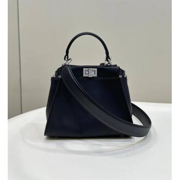 Fendi Peekaboo Mini Bag in Calfskin Leather Black 2025 2125 Top Quality (CL-250208054)