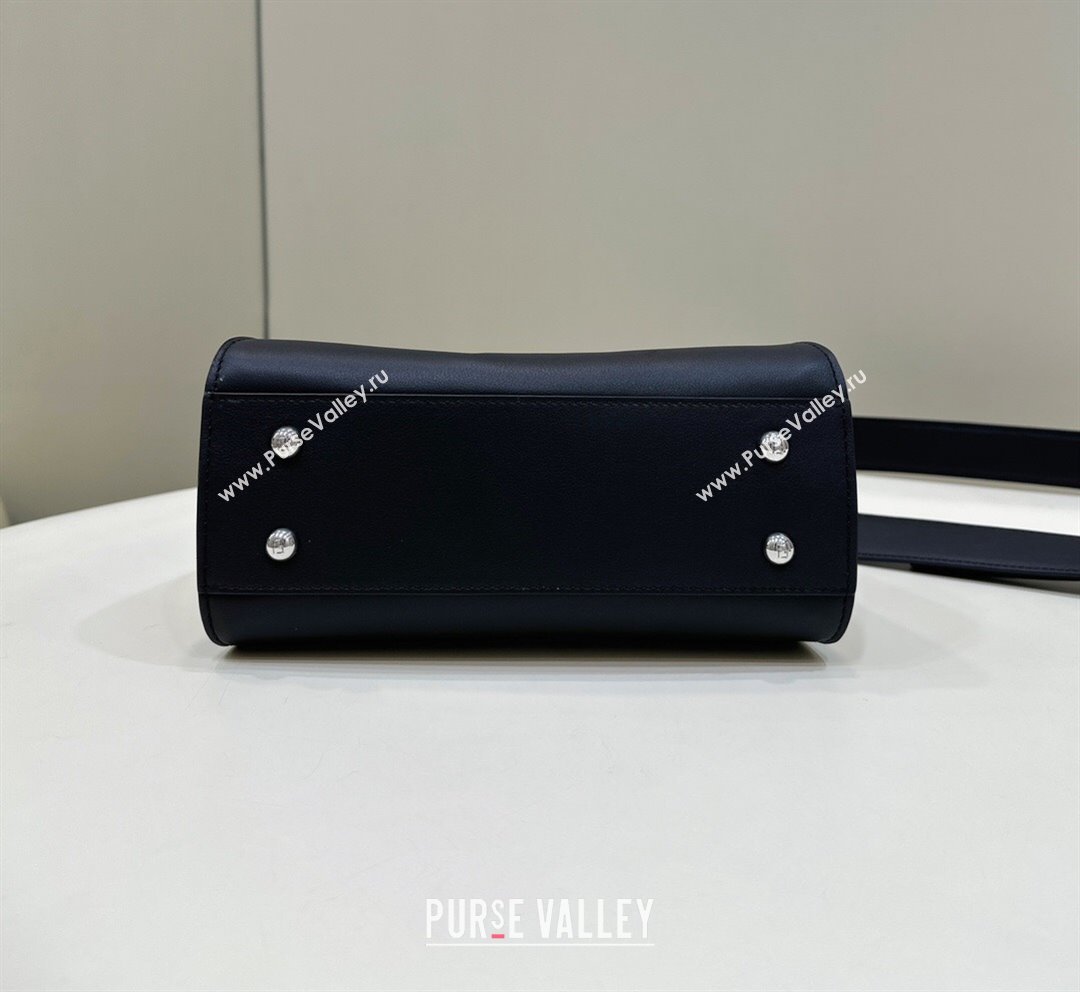 Fendi Peekaboo Mini Bag in Calfskin Leather Black 2025 2125 Top Quality (CL-250208054)