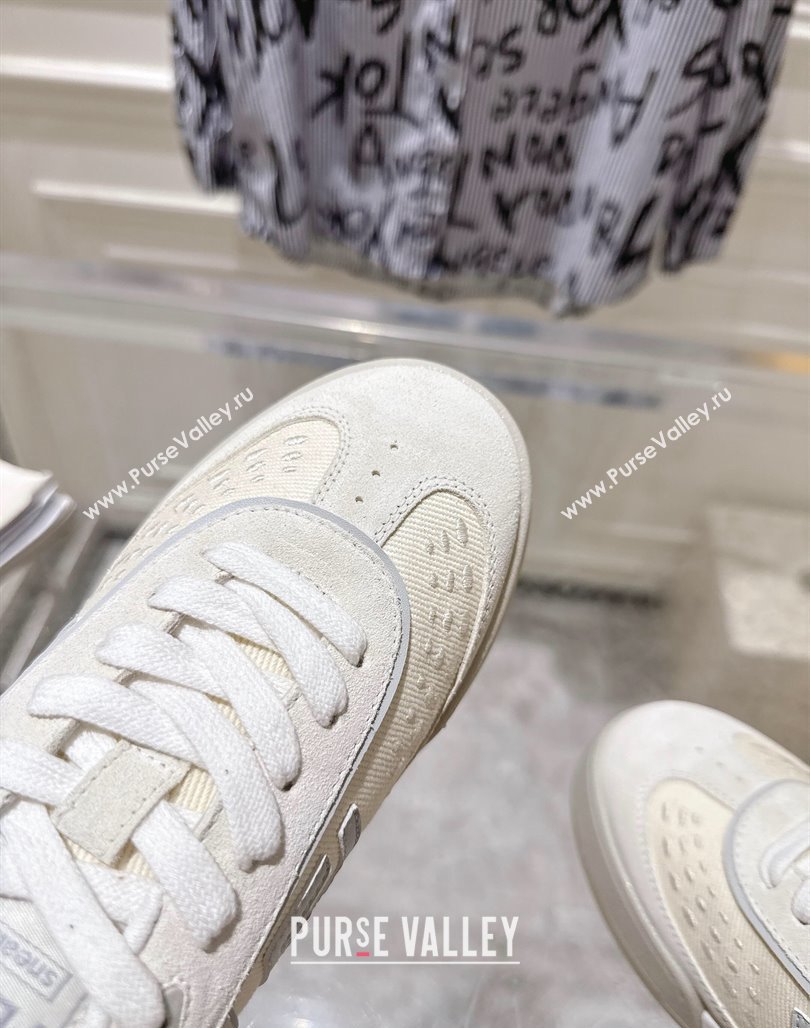 Fendi Match Sneakers in Suede and Canvas White 2025 0426 (MD-250426022)