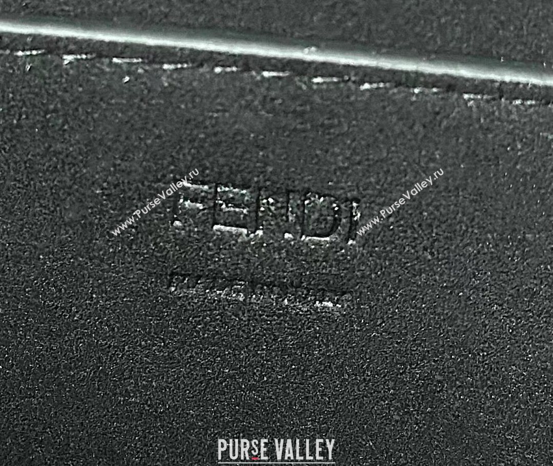 Fendi Sunshine Small Tote Bag in FF Leather Black 2025 8618 (CL-250628028)