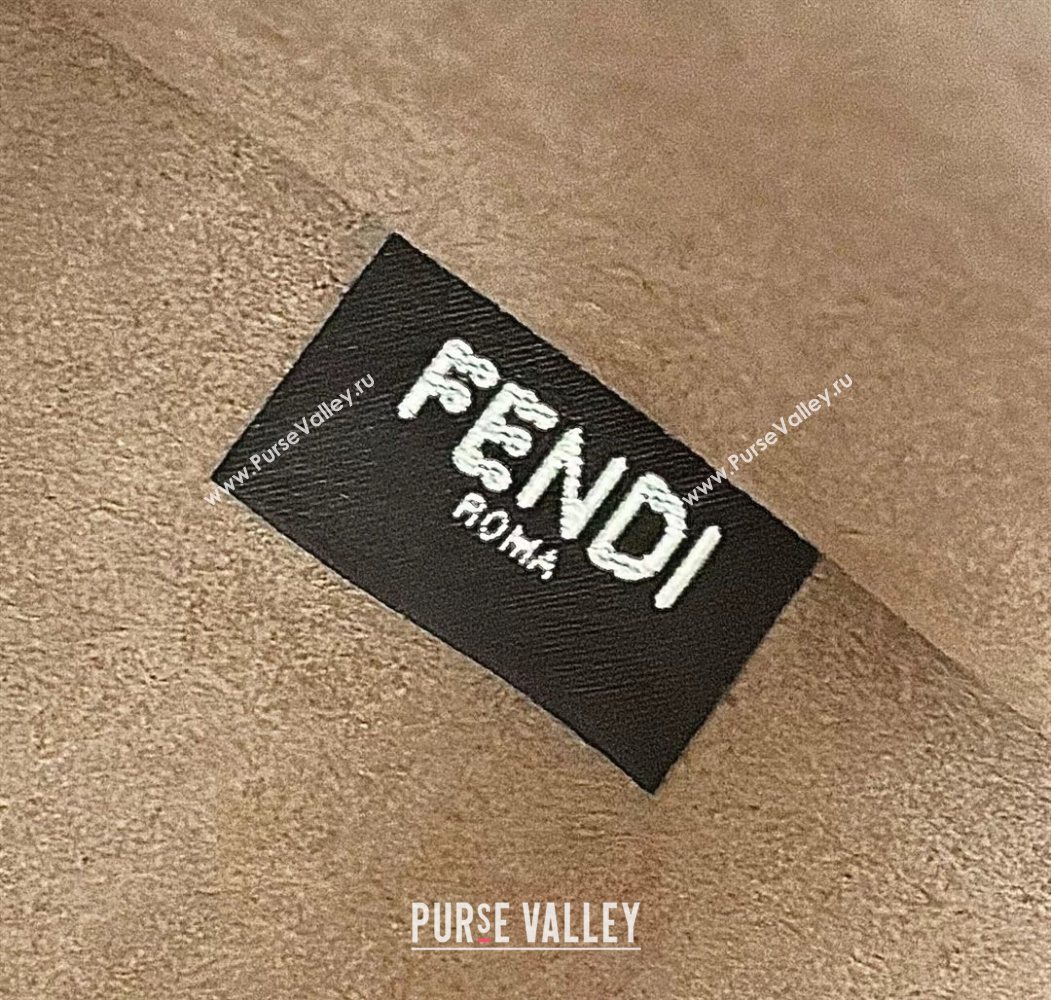 Fendi Sunshine Small Tote Bag in FF Leather Brown 2025 8618 (CL-250628030)