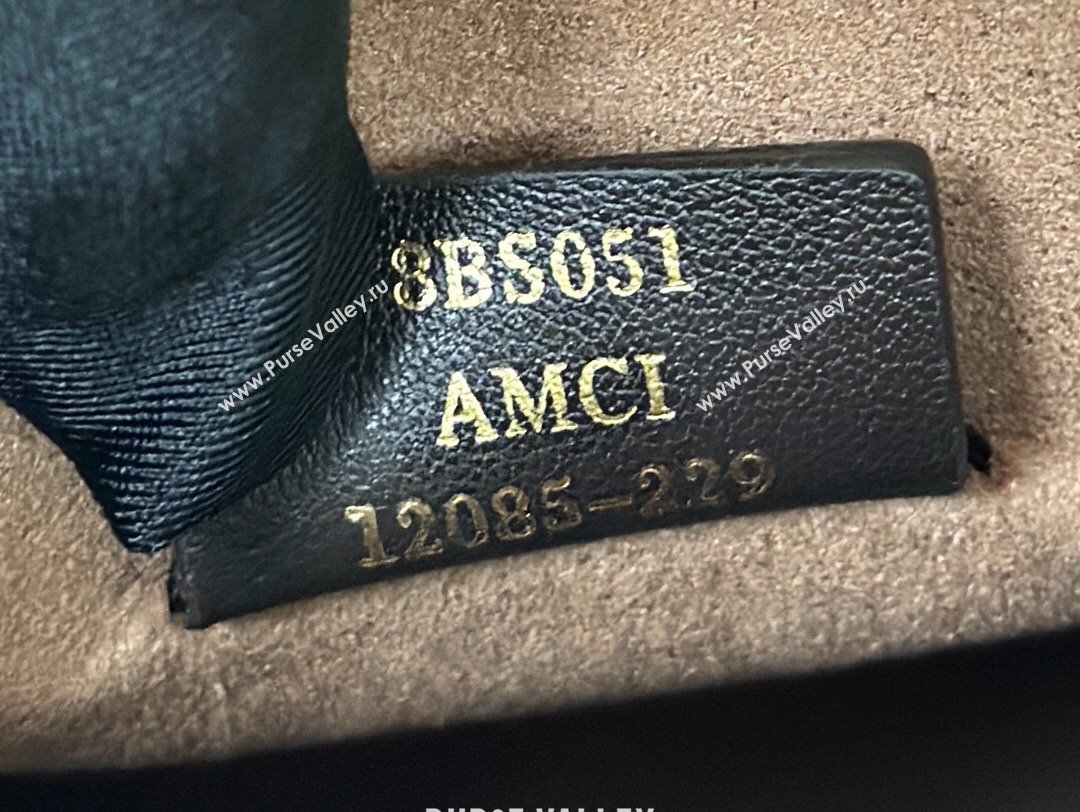 Fendi Mini Sunshine Shopper Bag in FF Leather Green 2025 8597S (CL-250628023)