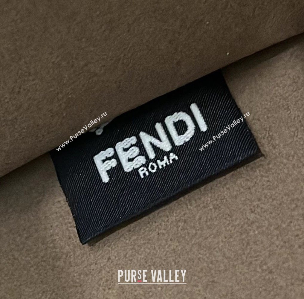 Fendi Sunshine Small Tote Bag in FF Blue Denim 2025 8618 (CL-250628032)