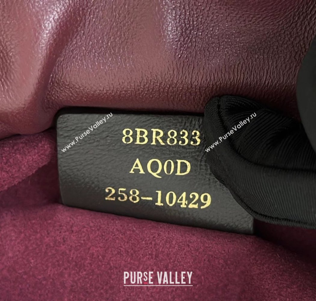 Fendi Mamma Baguette Large Bag in Nappa Leather Dark Burgundy 2025 8677L (CL-250807023)