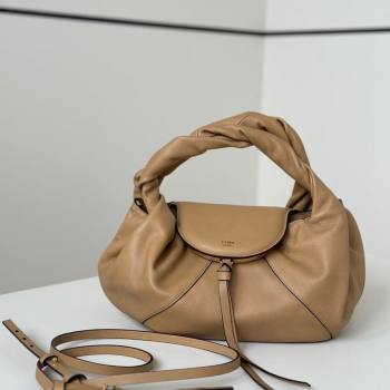 Fendi Spy Small Bag in Leather 80888S Beige 2025 (CL-250807029)