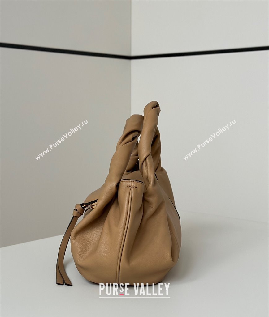 Fendi Spy Small Bag in Leather 80888S Beige 2025 (CL-250807029)