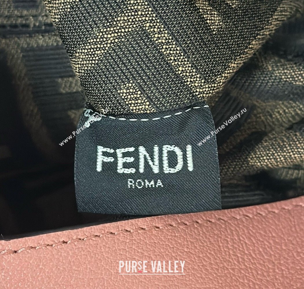 Fendi Spy Small Bag in Leather 80888S Dusty Pink 2025 (CL-250807031)