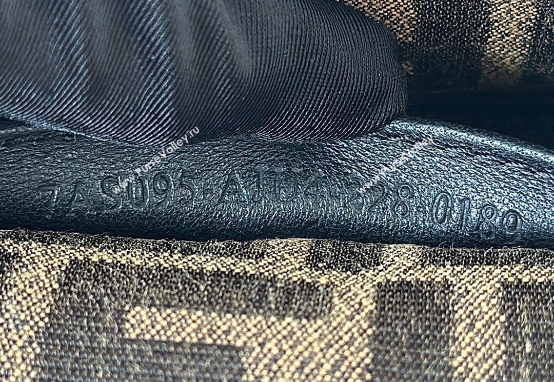 Fendi Nano Baguette Charm in Brown FF jacquard fabric 2025 8567E (CL-250930009)