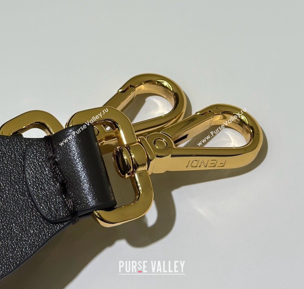 Fendi Summer Tote Bag in Brown FF Jacquard Fabric with Fringes 2025 8683 (CL-250930001)