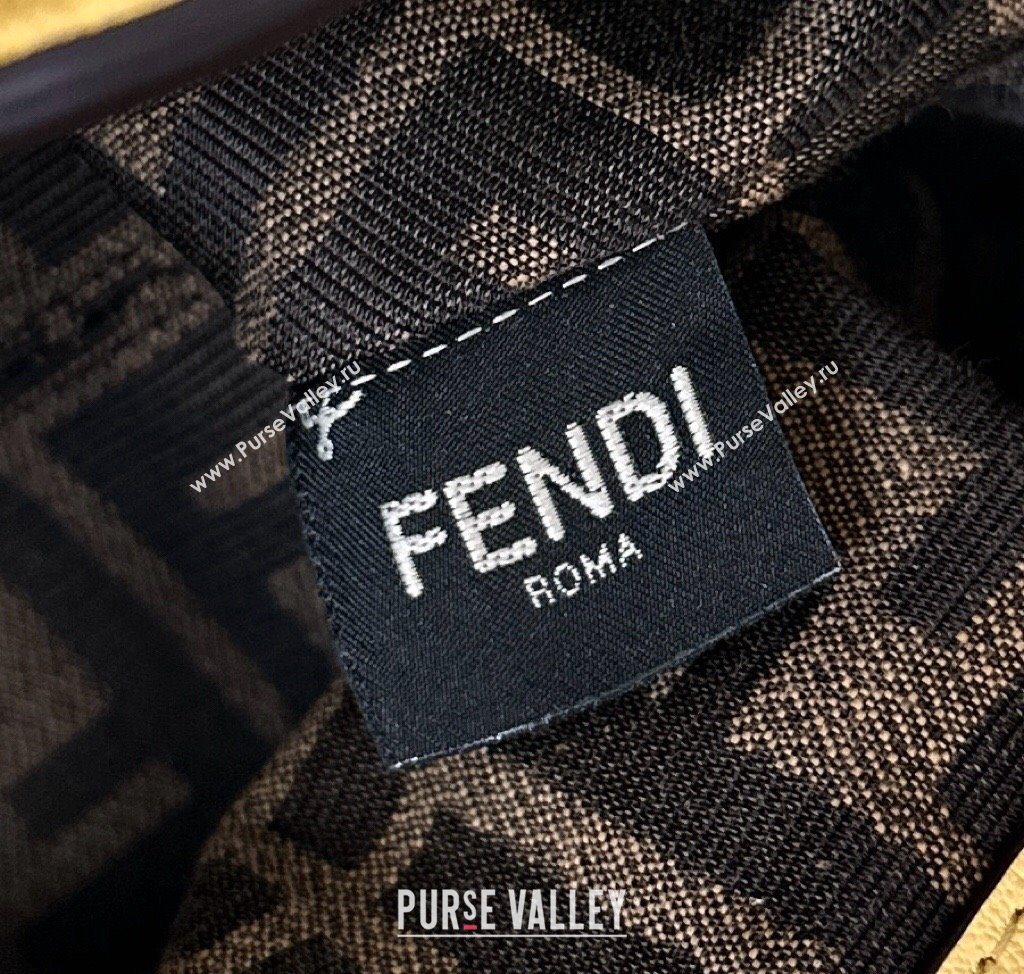 Fendi Spy Small Bag in Leather 80888S Yellow 2025 (CL-250930013)